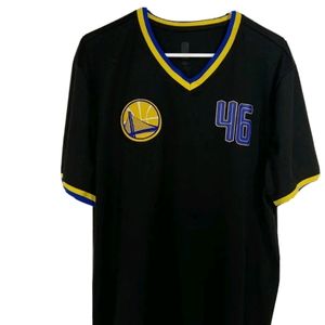 Golden State Warriors NBA #46 Alternate stitched Road Youth Boys Jersey Size L